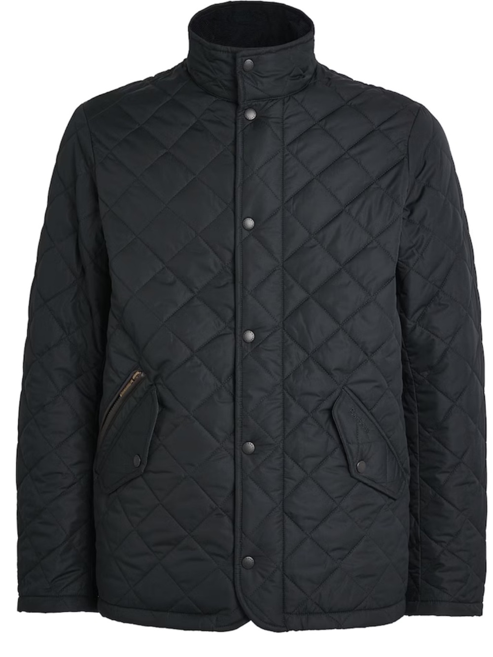 Men's Barbour Chelsea Sportsquilt Jacket/Coat - Black - XL
